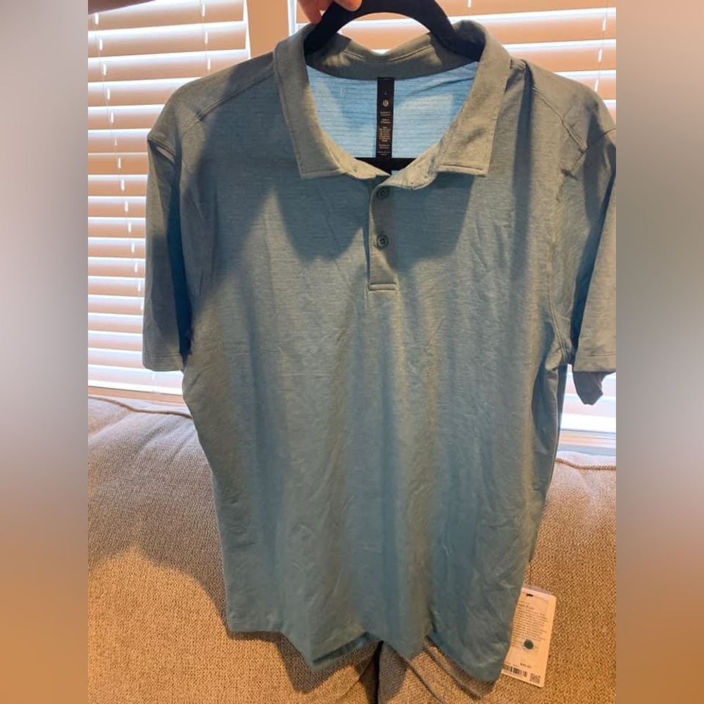 Lululemon men’s evolution polo shirt. Size large. NWT